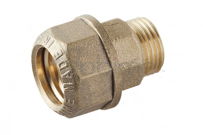 Brass Fitting Brass Fitting Brass Plating Union Cross Tube Fitting