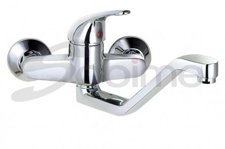 SINGLE HANDLE WALL MOUNTED SINK MIXER HIGH SPOUT SM1