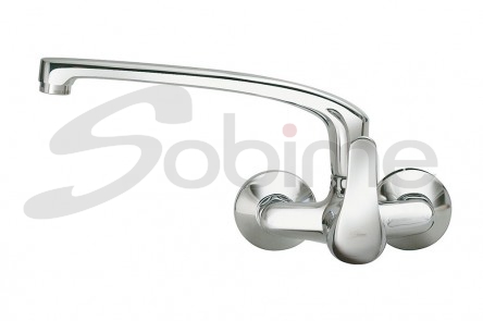 SINGLE HANDLE WALL MOUNTED SINK MIXER SERIES 64 12 SM1