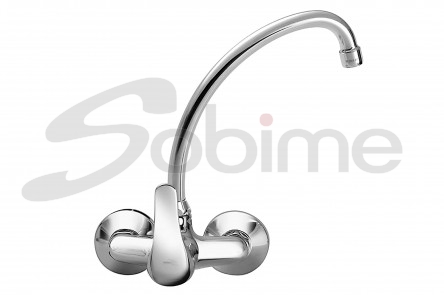 SINGLE HANDLE WALL MOUNTED SINK MIXER SERIES 68 12 SM1