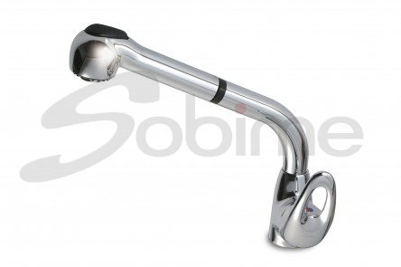 SINGLE HANDLE SINK MIXER WITH PULL OUT SPRAY SERIES 45 SM LUXE