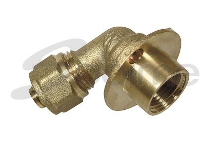 AQUA-DYNAMIC Adaptateur femelle Aqua Dynamic, laiton sans plomb, à  poussoir, démontable, 1/2 po x 1/2 po de diamètre 9492-503