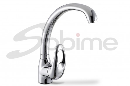 SINGLE HANDLE SINK MIXER SERIES 50-FORMING SPOUT SM LUXE