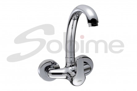 WALL SINGLE HANDLE SINK MIXER FORMING SPOUT SM4