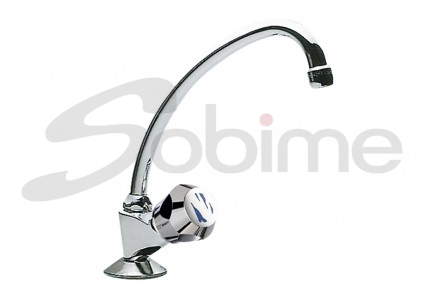 ROBINET D´UNE EAU BEC TUBE VERTICAL TOURNANT NIZA