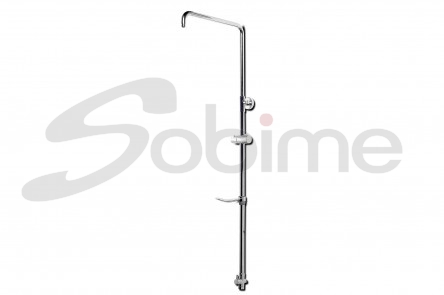 COLONNETTE DOUCHE METALLIQUE EXTENSIBLE CONNEXION DIRECTE