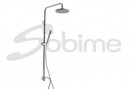 EXTENSIBLE METAL SHOWER COLUMN DIRECT CONNECTION VOLGA