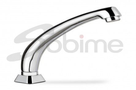 REVOLVING CAST SPOUT 1 WATER  FOR WASHBASIN OR SINK - 1/2M INLET